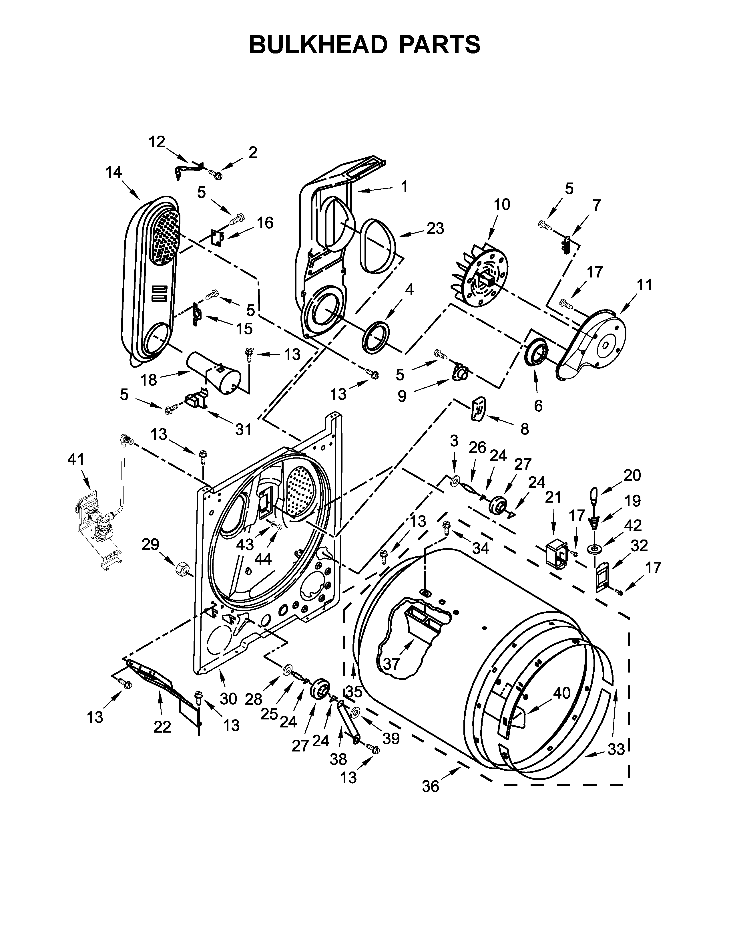 Bulkhead parts