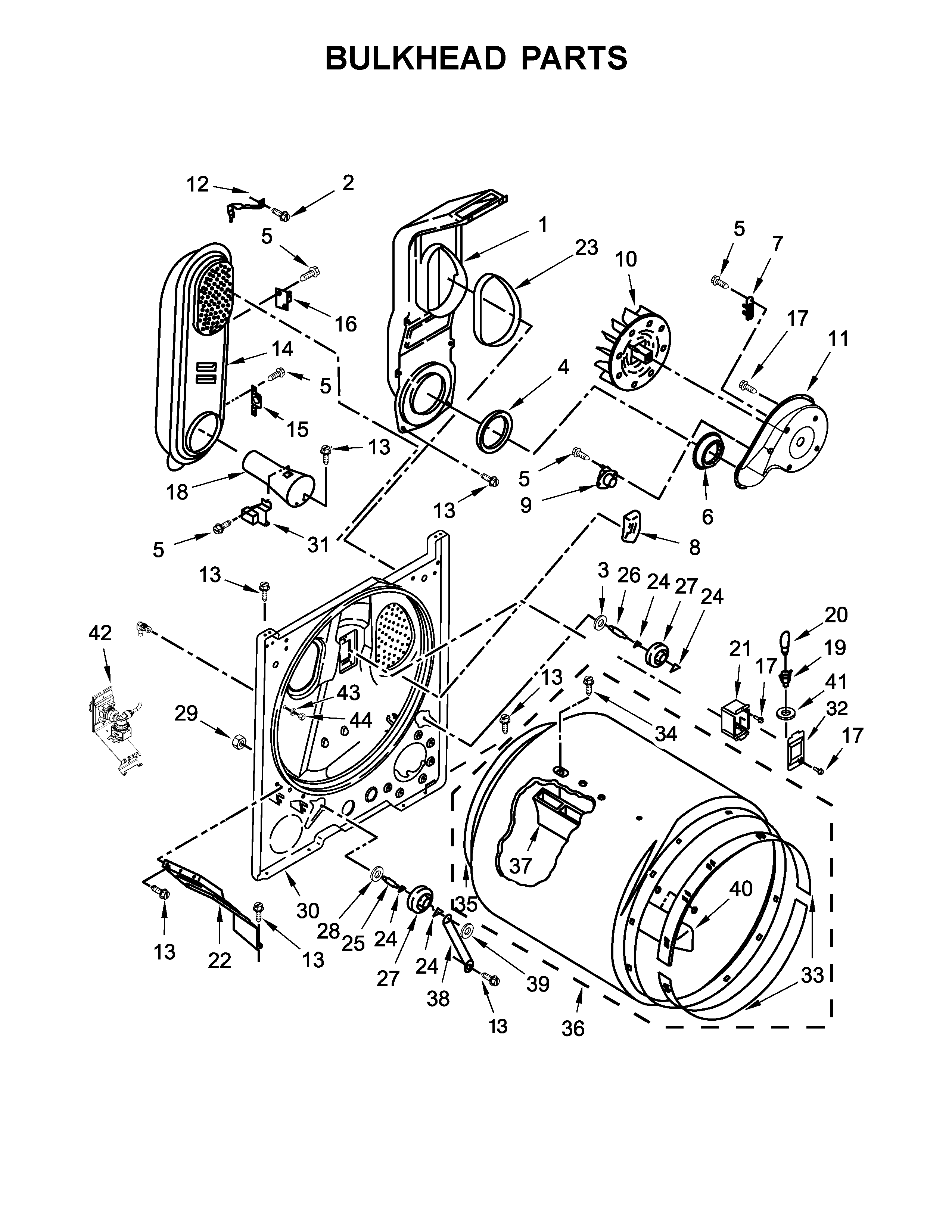 Bulkhead parts
