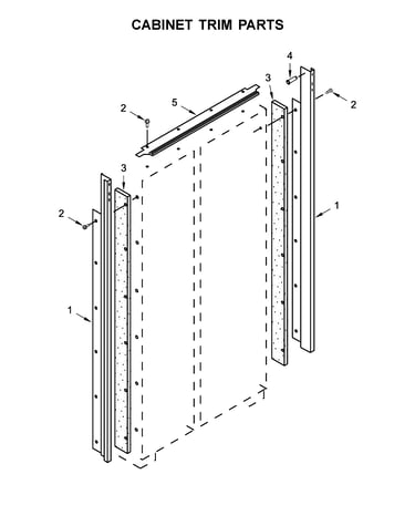 Cabinet trim parts