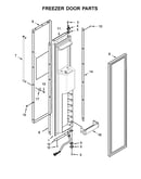 Freezer door parts