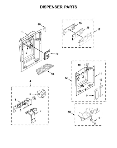 Dispenser parts