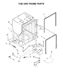 Tub and frame parts