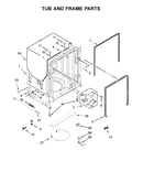 Tub and frame parts