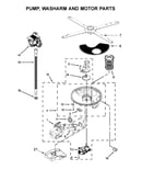 Pump, washarm and motor parts