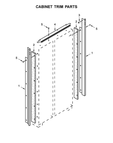 Cabinet trim parts