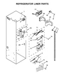 Refrigerator liner parts