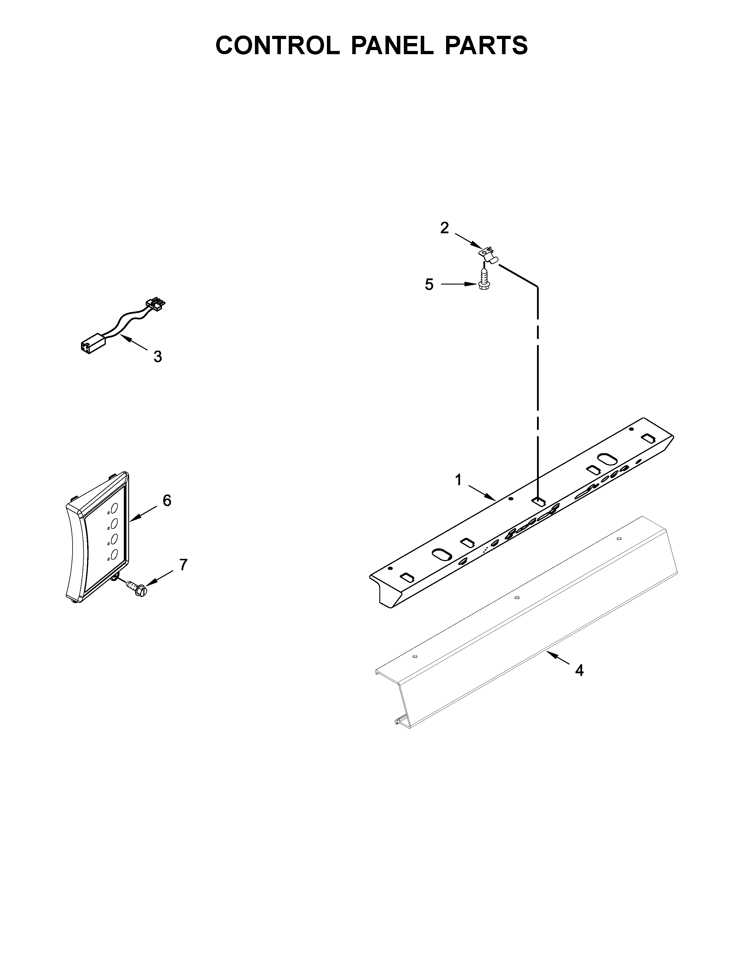 CONTROL PANEL PARTS