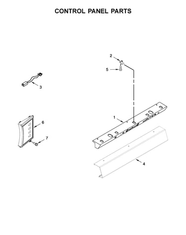 Control panel parts