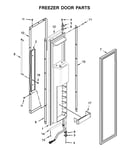Freezer door parts