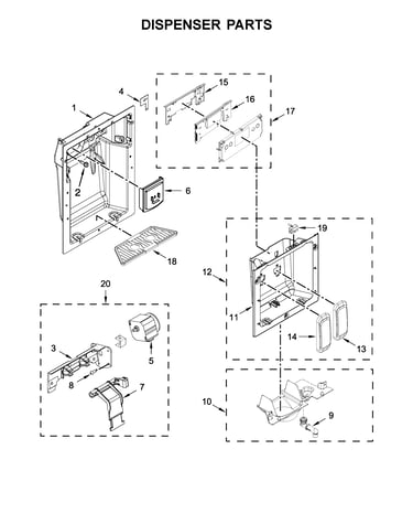 Dispenser parts
