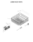 Lower rack parts