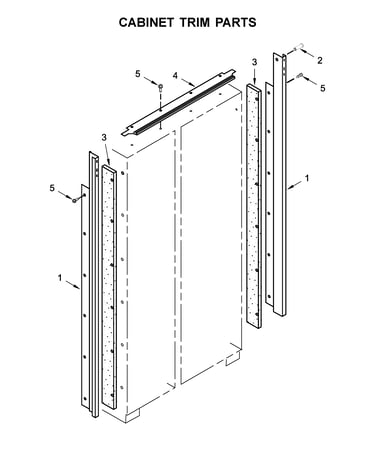 Cabinet trim parts