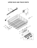 Upper rack and track parts