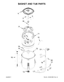 Basket and tub parts