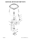 Gearcase, motor and pump parts