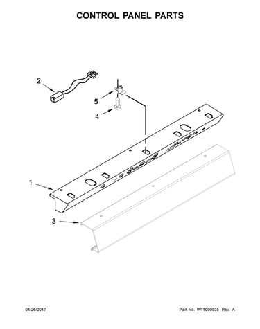 Control panel parts