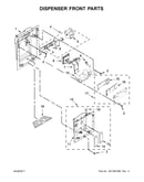 Dispenser front parts