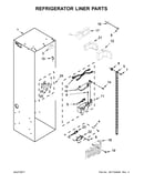 Refrigerator liner parts