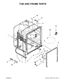 Tub and frame parts