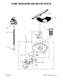 Pump, washarm and motor parts