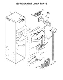 Refrigerator liner parts