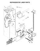 Refrigerator liner parts