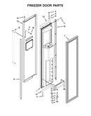 Freezer door parts