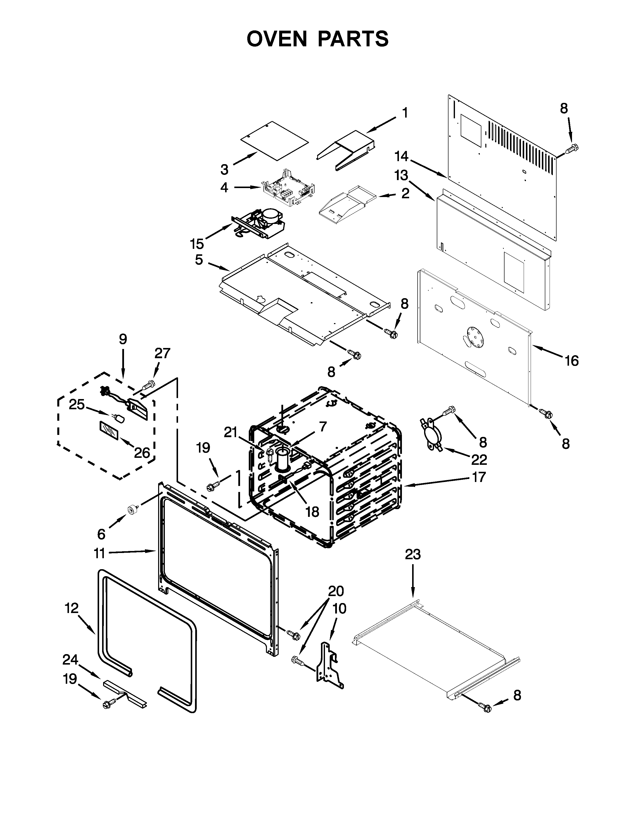 OVEN PARTS