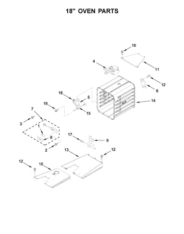 18" oven parts