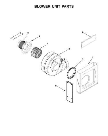 Blower unit parts