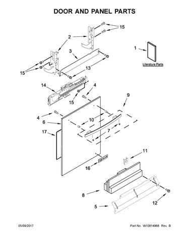 Door and panel parts