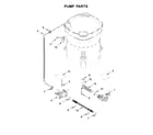 Maytag MVWB955FW0 pump parts diagram