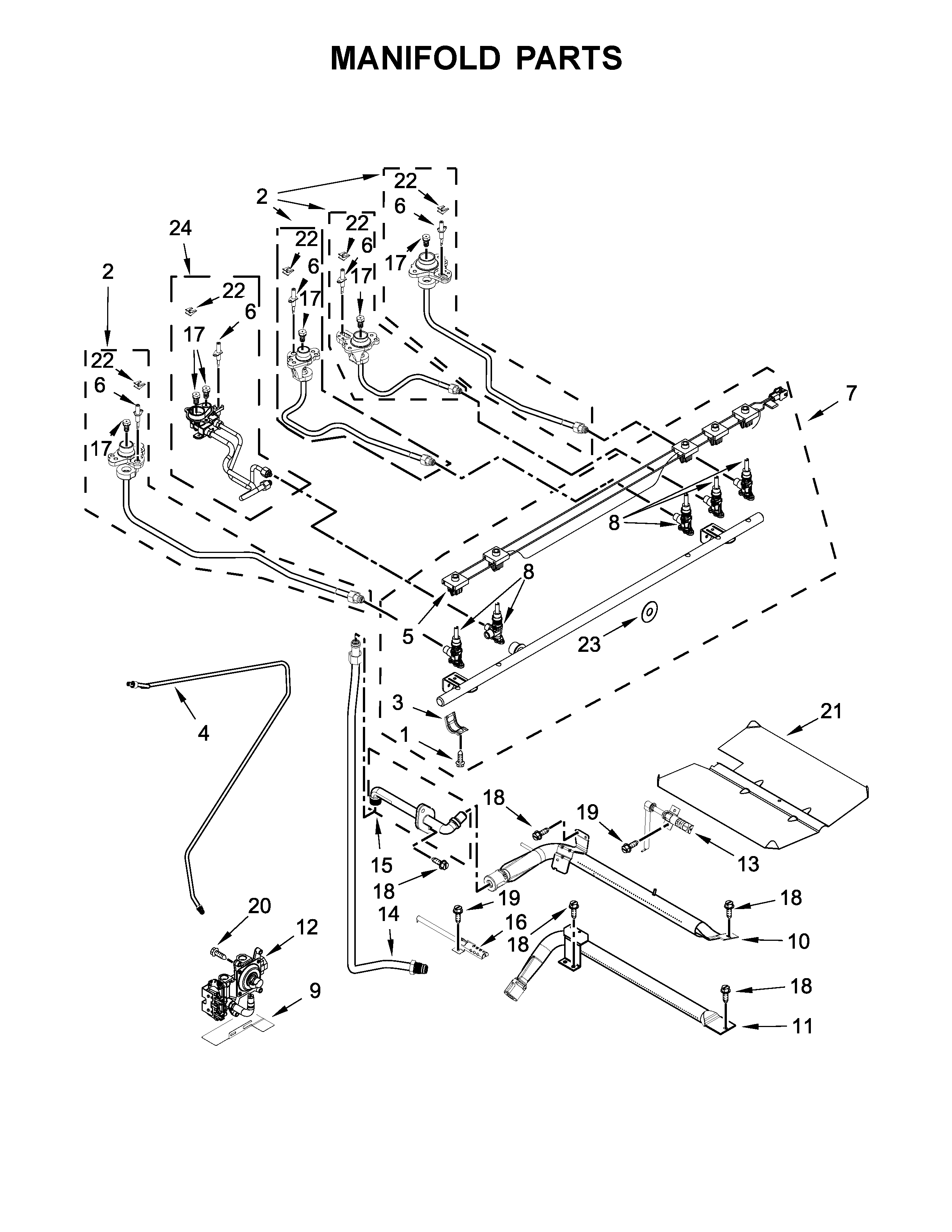 MANIFOLD PARTS