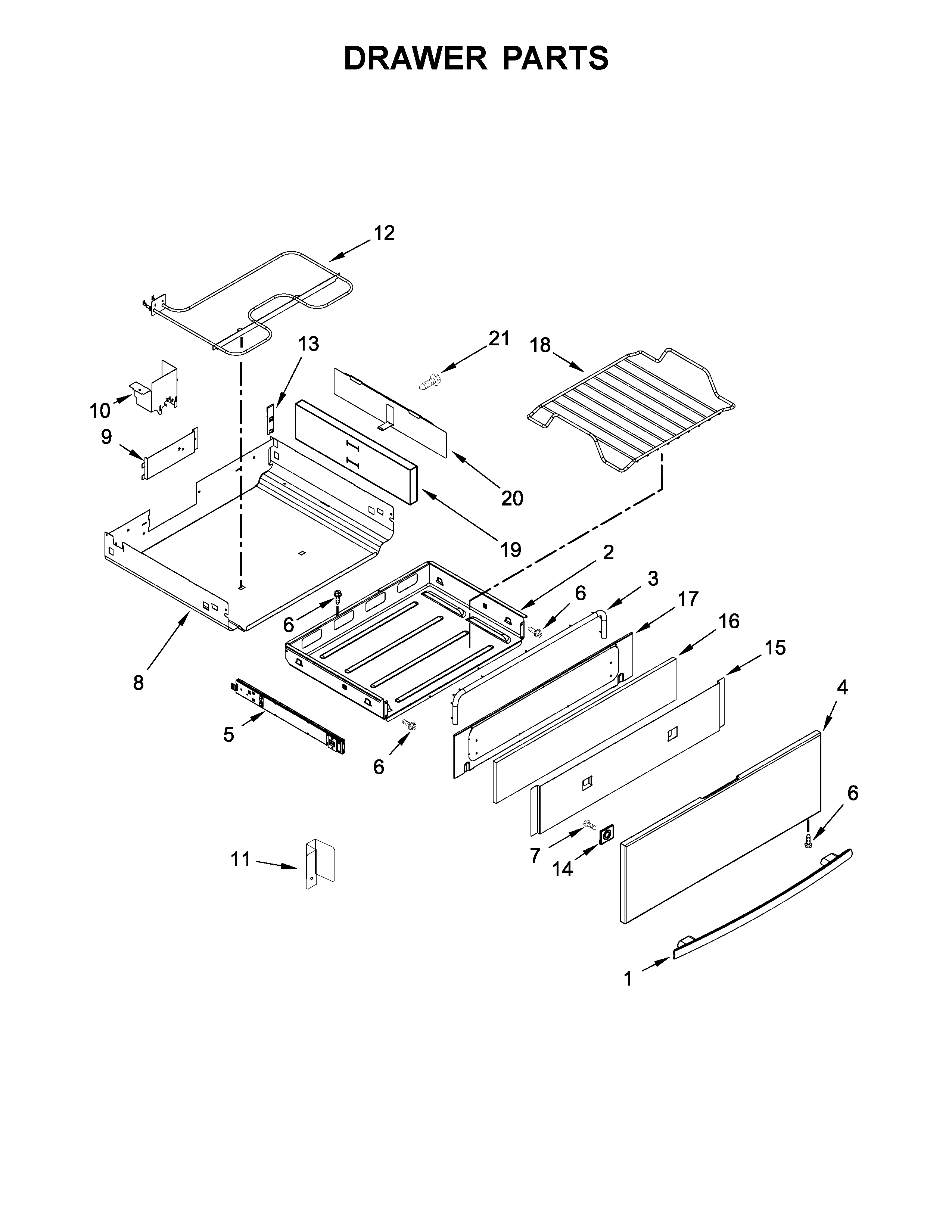 Drawer parts