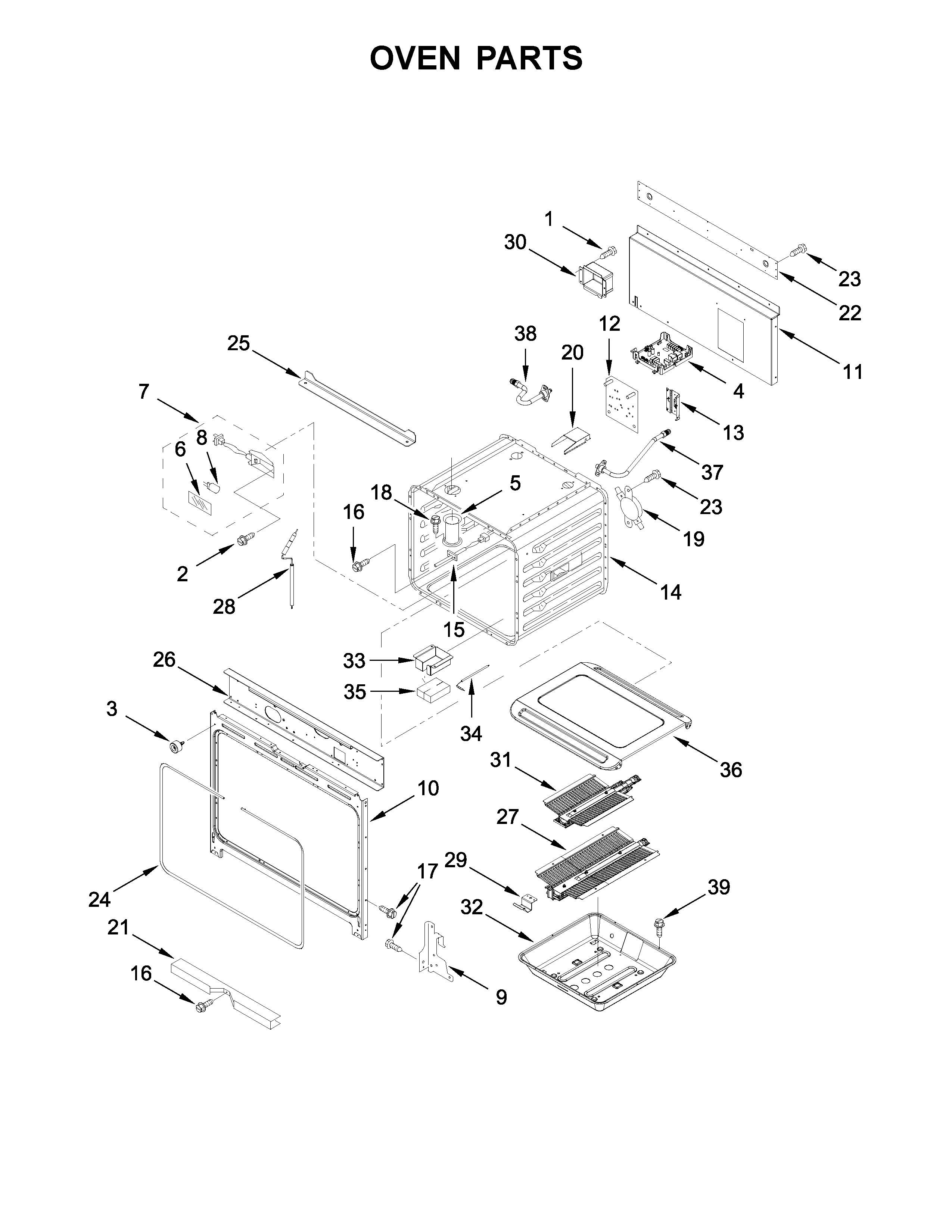 OVEN PARTS