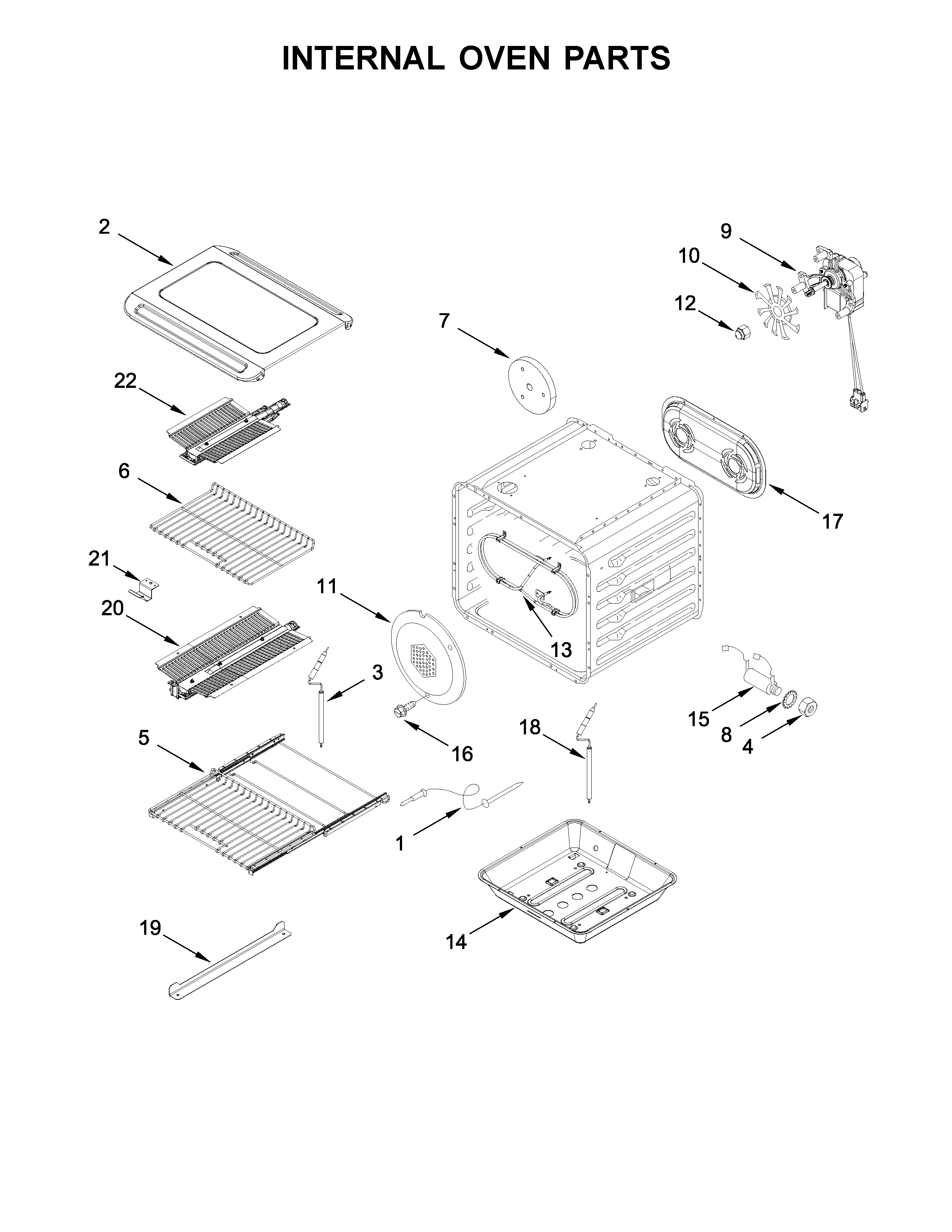 INTERNAL OVEN PARTS