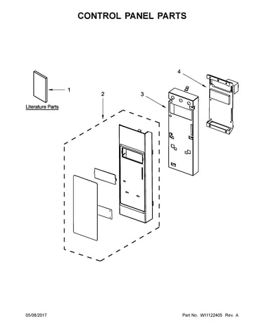 Control panel parts