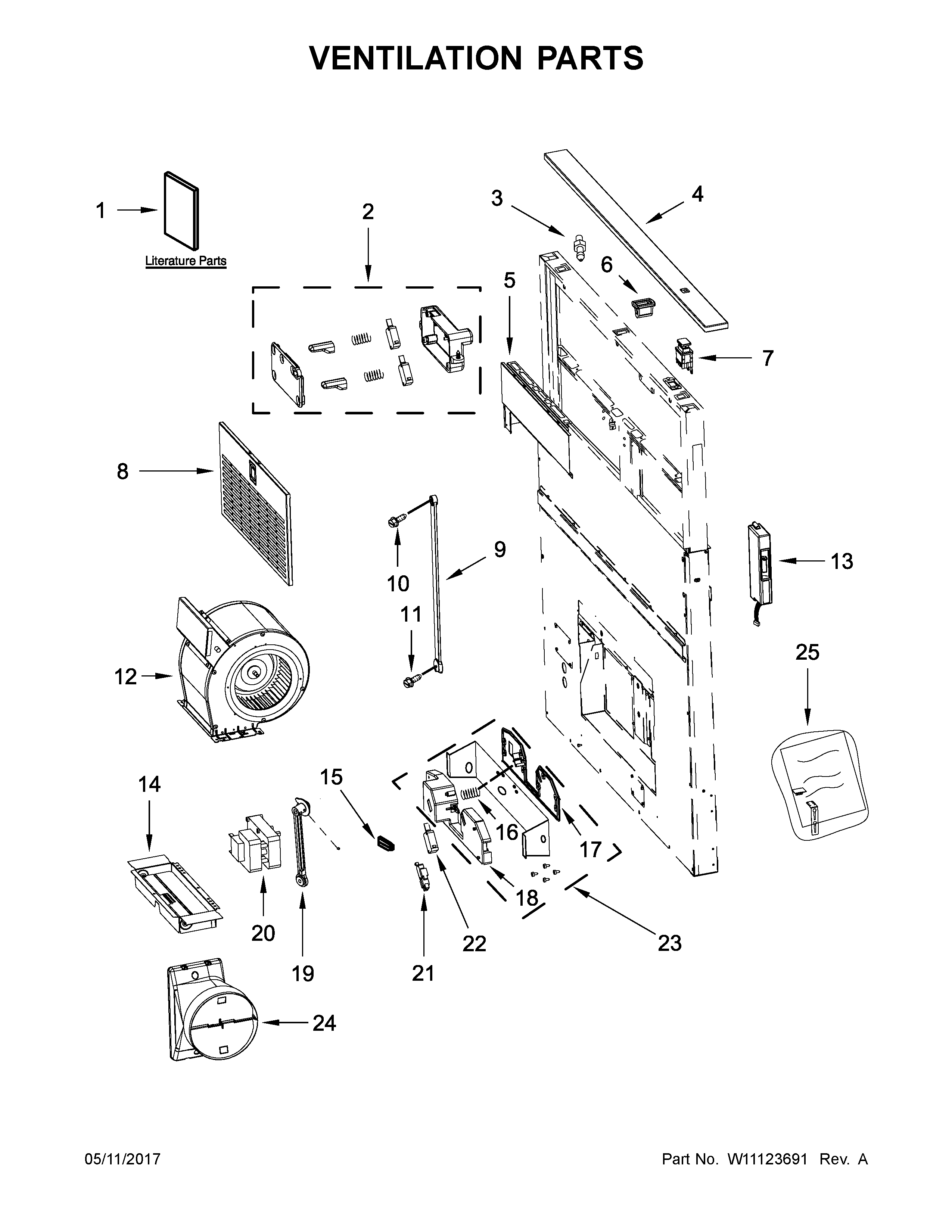 VENTILATION PARTS