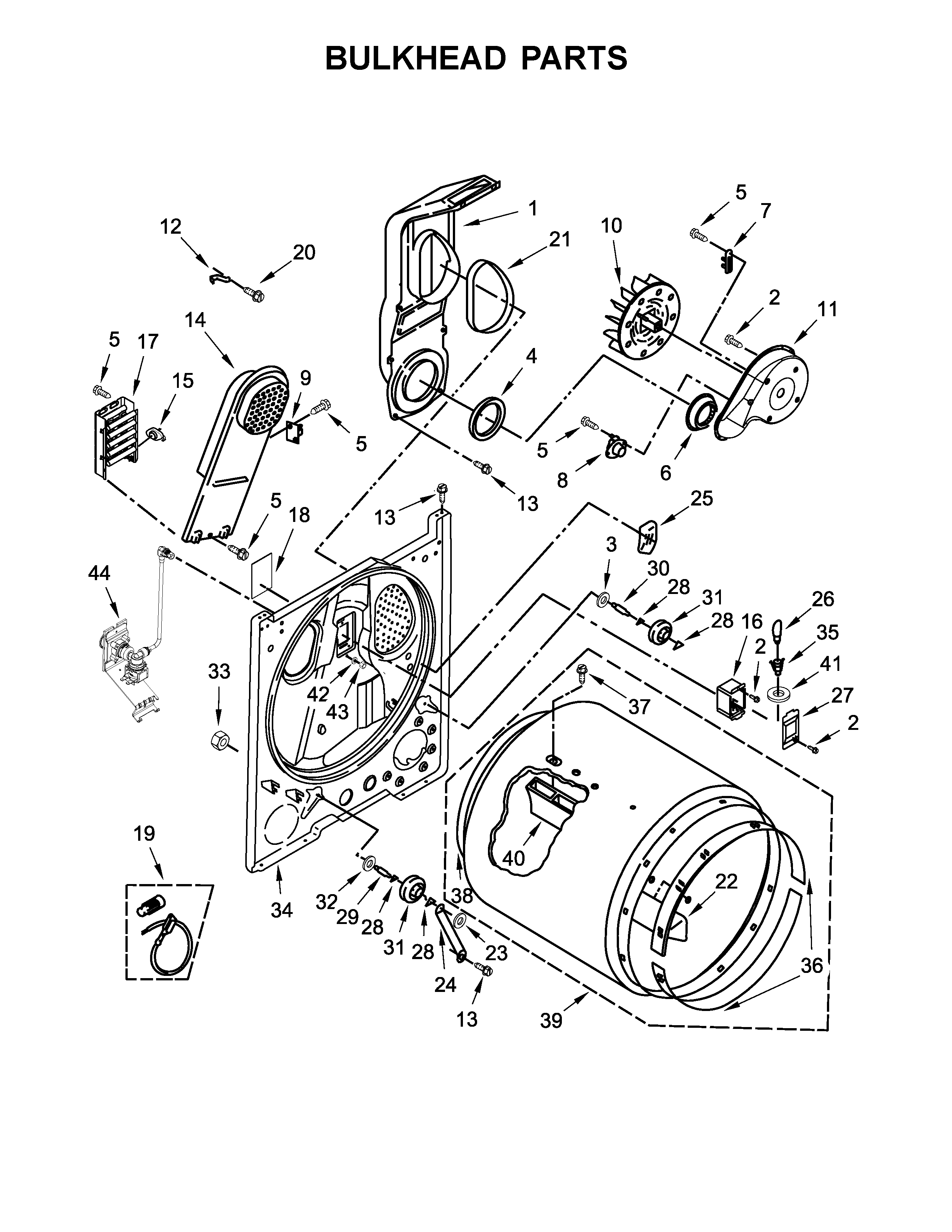 Bulkhead parts