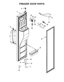 Freezer door parts