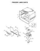 Freezer liner parts