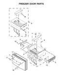 Freezer door parts