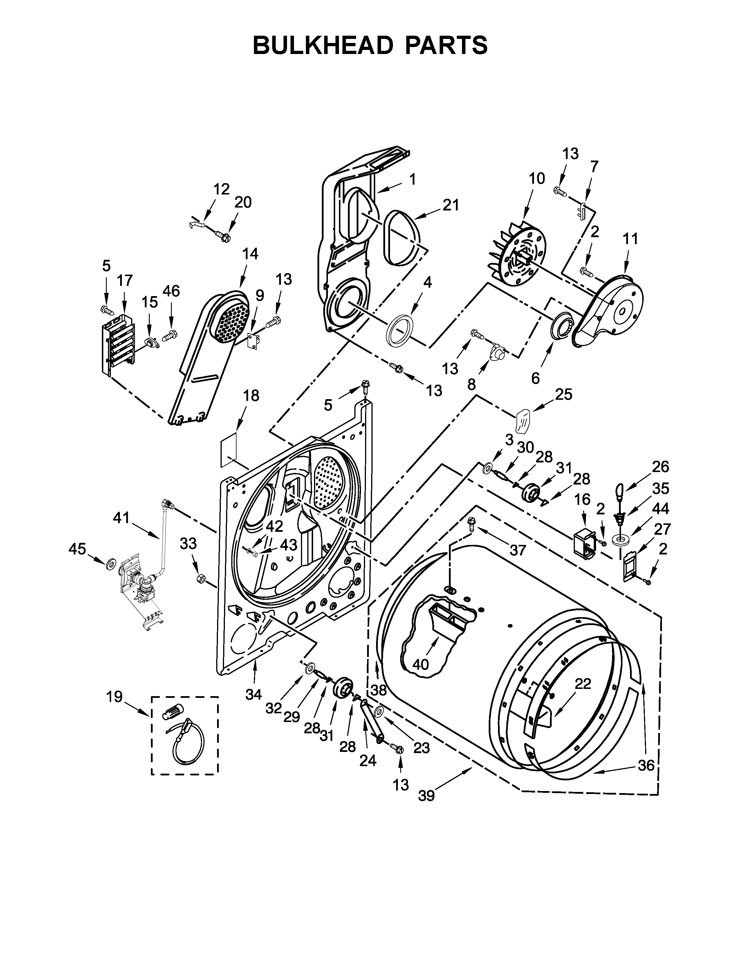 Bulkhead parts