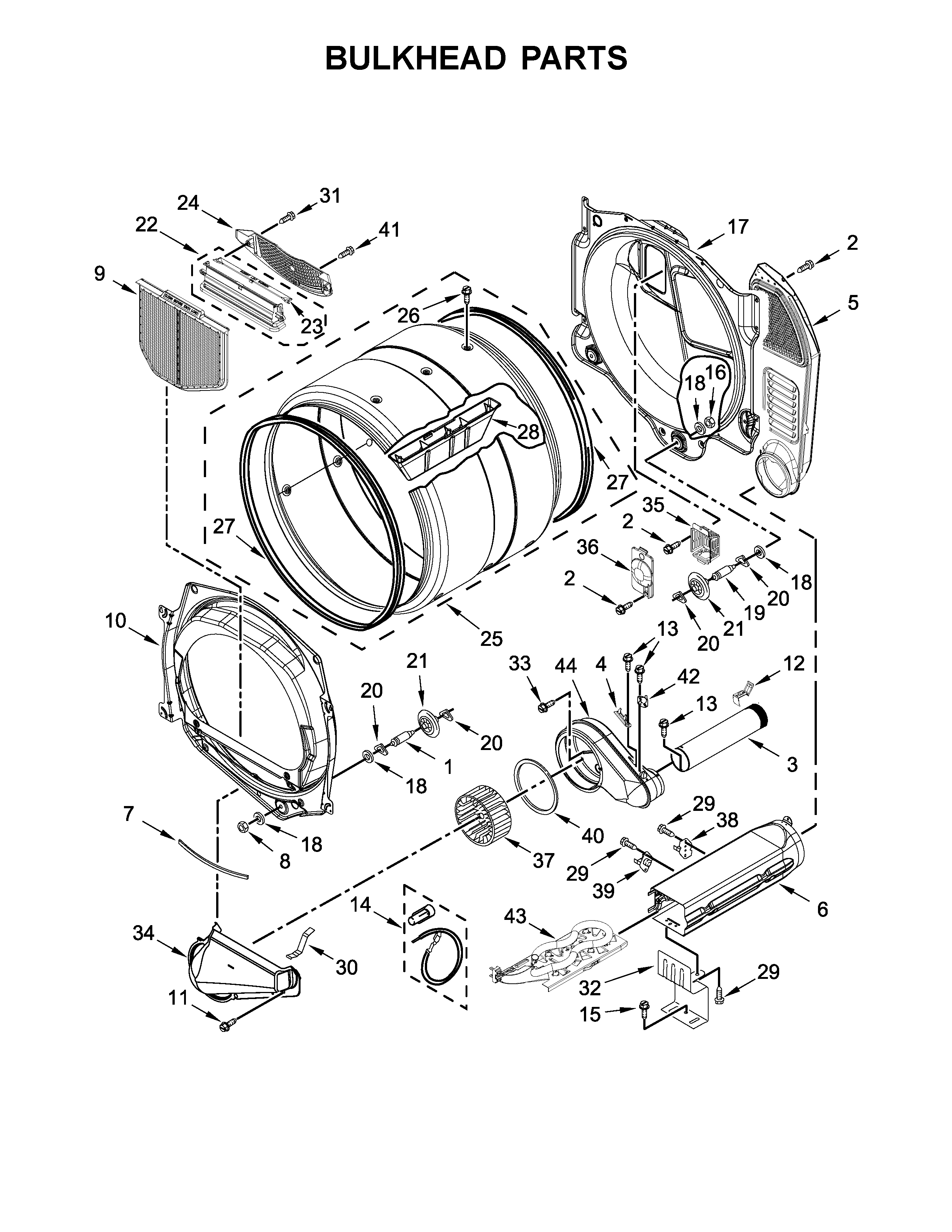 Bulkhead parts