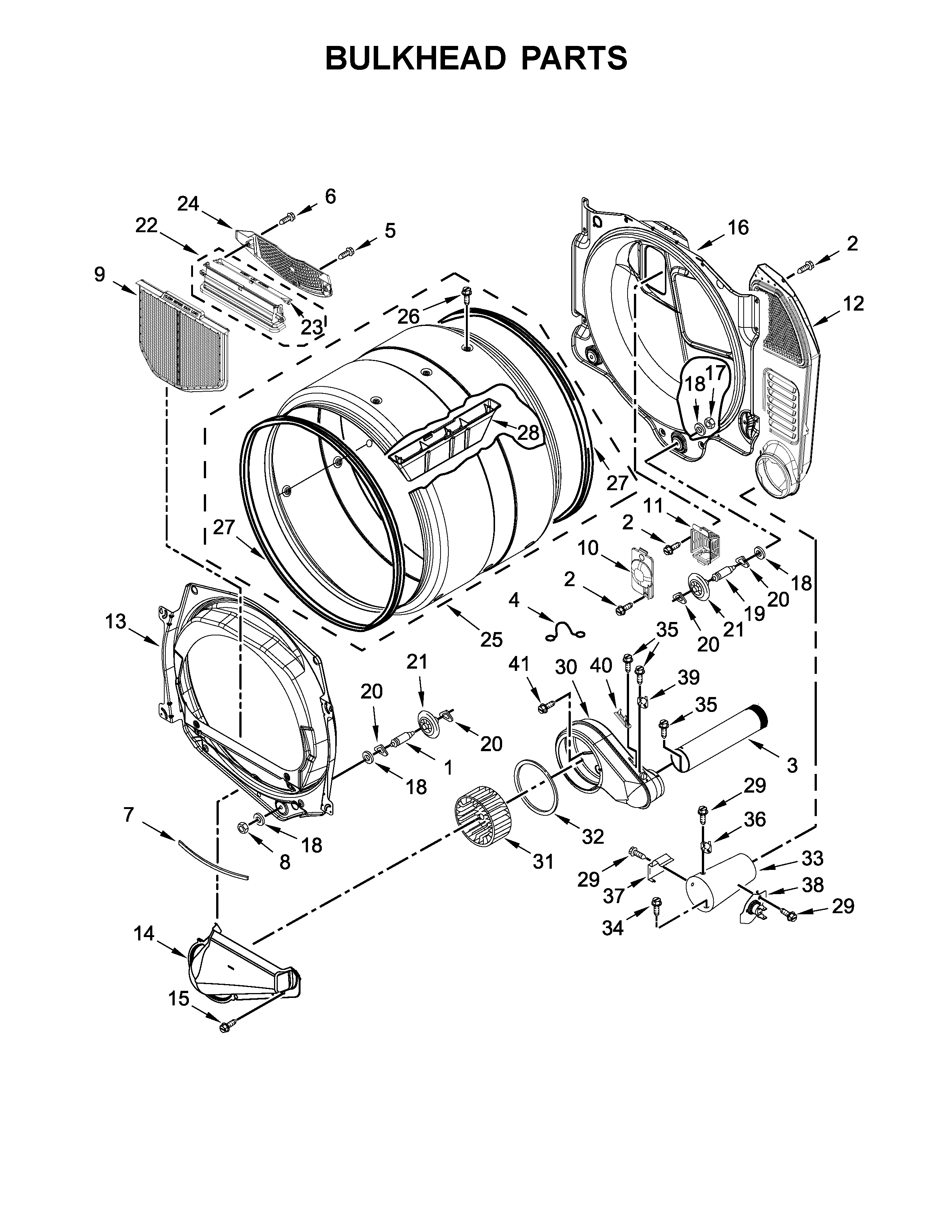 Bulkhead parts
