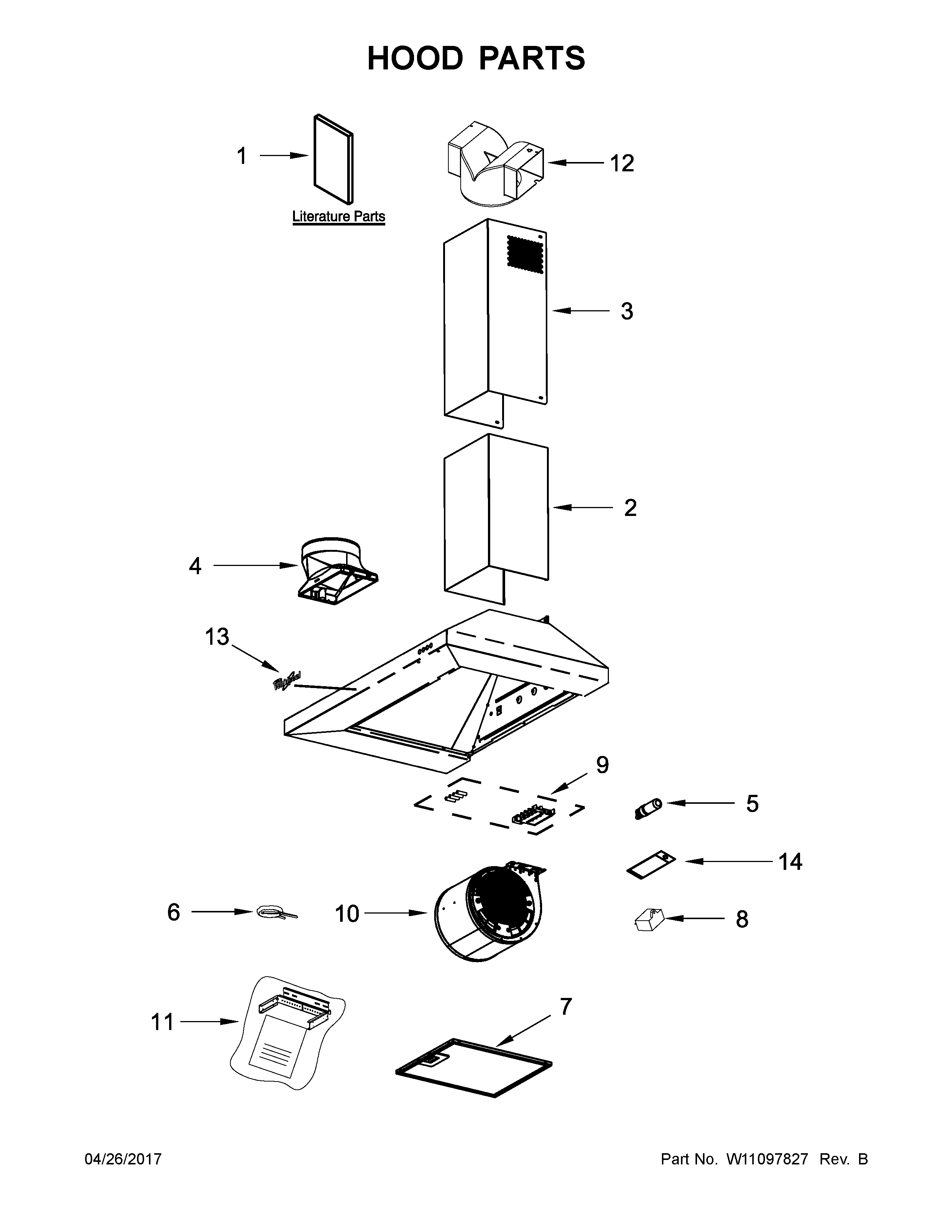 Hood parts