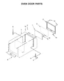 Oven door parts