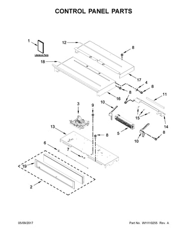 Control panel parts