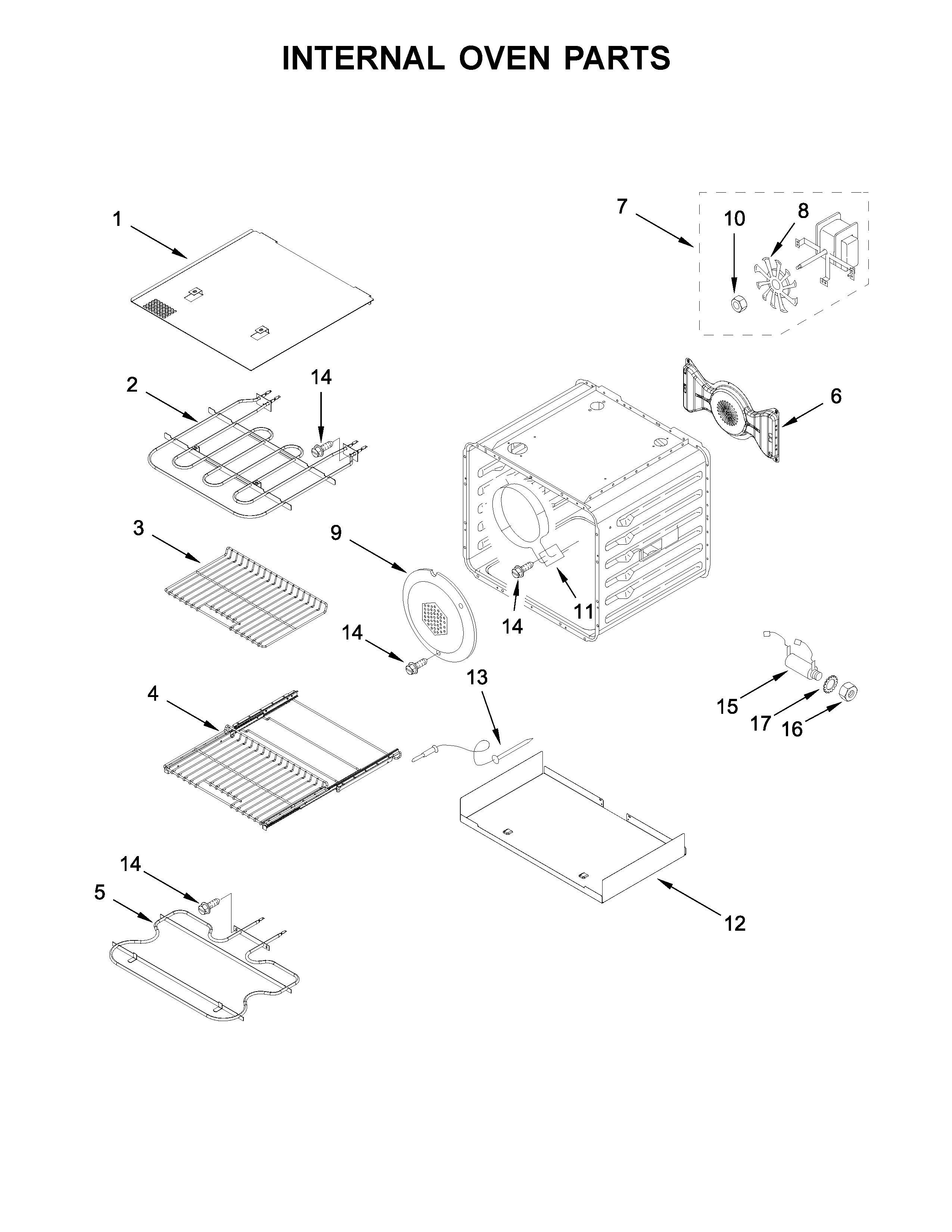 INTERNAL OVEN PARTS