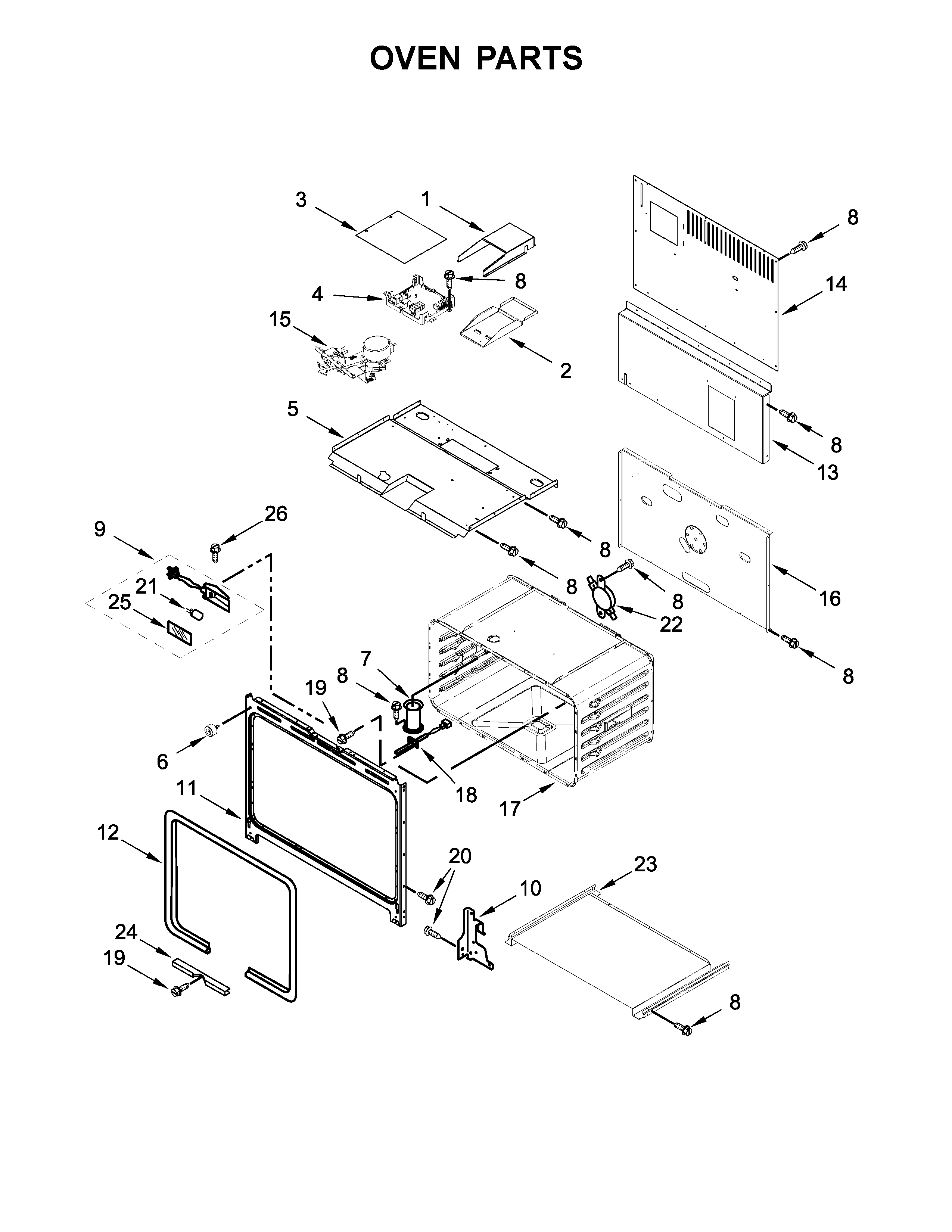 OVEN PARTS